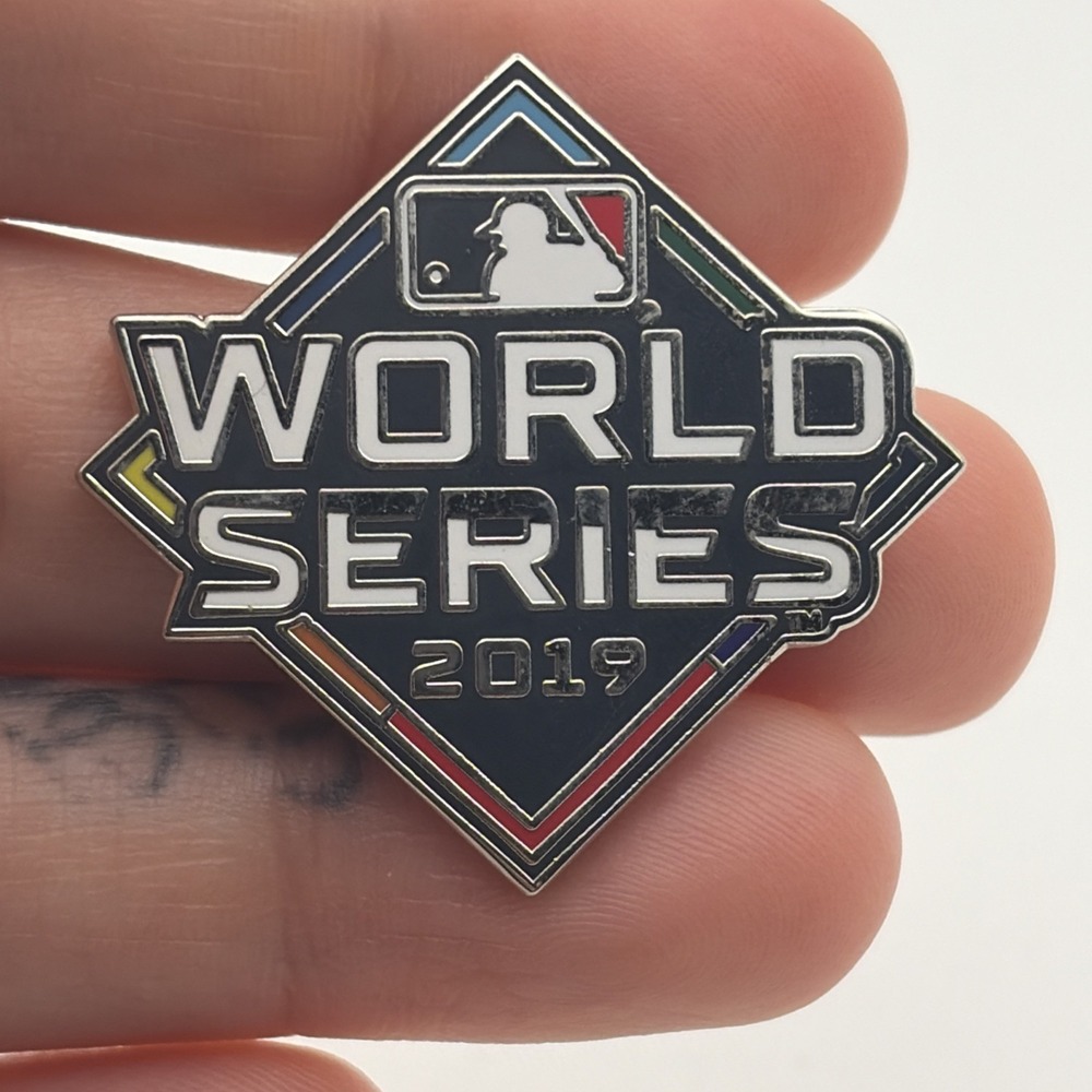 2019 MLB World Series Baseball Lapel Hat Pin